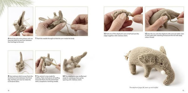 Knit a Mini Safari: 20 tiny animals to knit