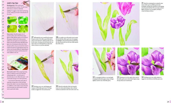 Anyone Can Paint Watercolour Flowers: 6 easy step-by-step projects to get you started