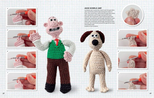 Wallace & Gromit: Cracking Crochet: Create 12 iconic characters in ami –  Needles & Hooks