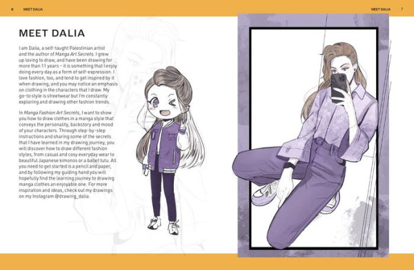 Manga Art Fashion Secrets: The Ultimate Guide to Making Stylish Artwork in  the Manga Style by Dalia Sharawna, Paperback