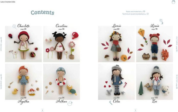 Lulu's Crochet Dolls: 8 adorable dolls and accessories to crochet