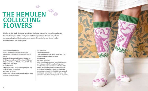 Knitted Moomin Socks: 29 original designs with charts