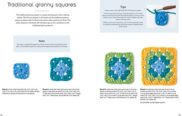My Granny Square Wardrobe: Stunning designs to crochet and wear
