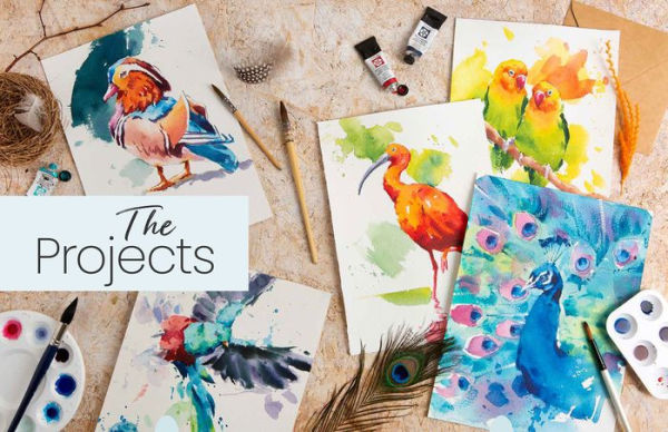 Simply Paint Birds: A complete watercolour course for beginners