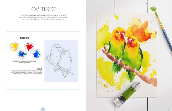 Simply Paint Birds: A complete watercolour course for beginners