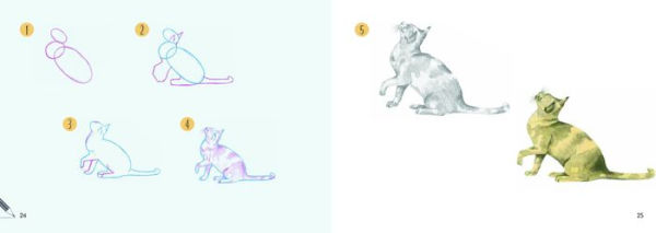 Draw 30: Cats: in easy steps