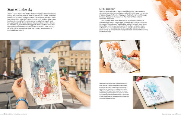 Line and Wash in the Urban Landscape: Sketching with watercolour and ink