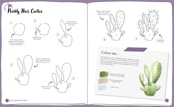 Draw in 10 Minutes: Botanicals: Learn how to draw in 50 quick sketches