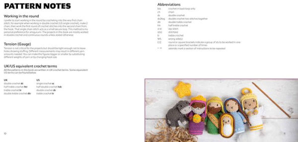 Mini Amigurumi Nativity: Crochet the Christmas story