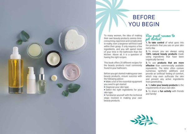 Handmade Spa: Natural Cosmetics, The: Indulge yourself with 20 eco-friendly recipes to make at home