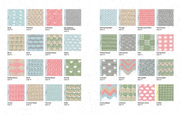 Bella Coco's Crochet Stitch Library: My Top 100 Stitches, Borders and Motifs