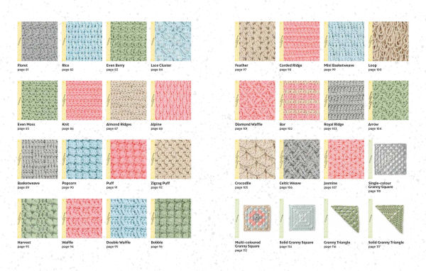 Bella Coco's Crochet Stitch Library: My Top 100 Stitches, Borders and Motifs