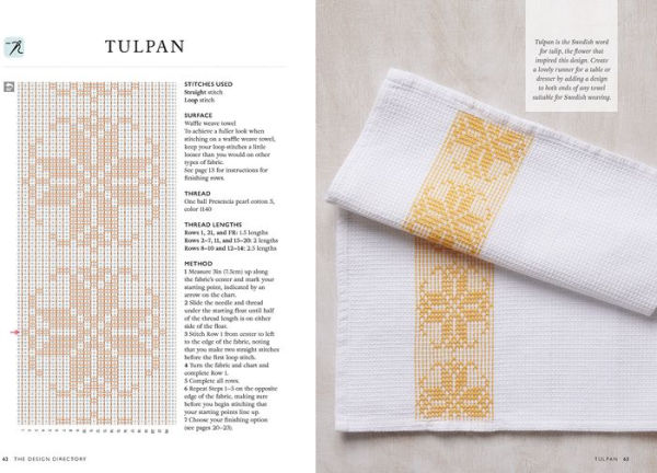 Swedish Weaving Pattern Directory: 50 huck embroidery designs for the modern needlecrafter