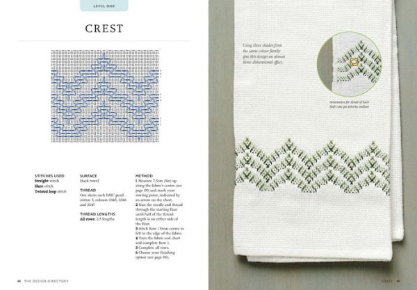 Swedish Weaving Pattern Directory: 50 huck embroidery designs for the modern needlecrafter