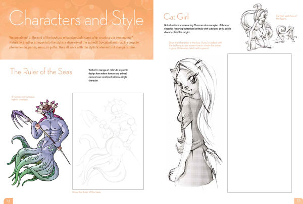 Step-by-Step Manga Workbook