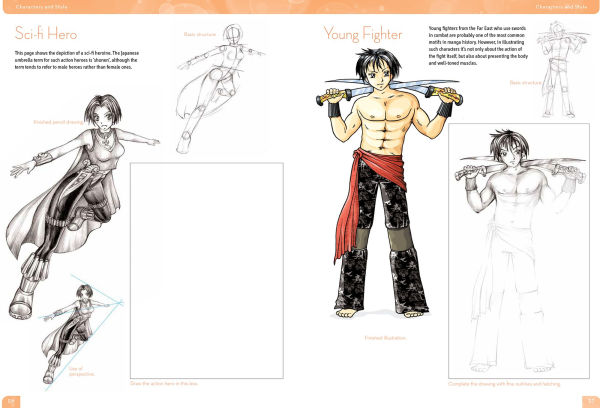 Step-by-Step Manga Workbook