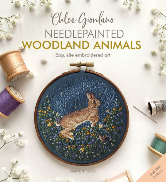 Needlepainted Woodland Animals: Exquisite embroidered art