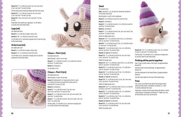 Pocket Amigurumi Monsters: 20 cute creatures to crochet and collect