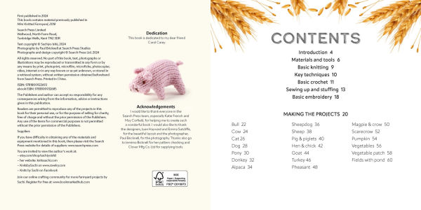 Knit a Mini Farmyard: 20 tiny patterns to knit