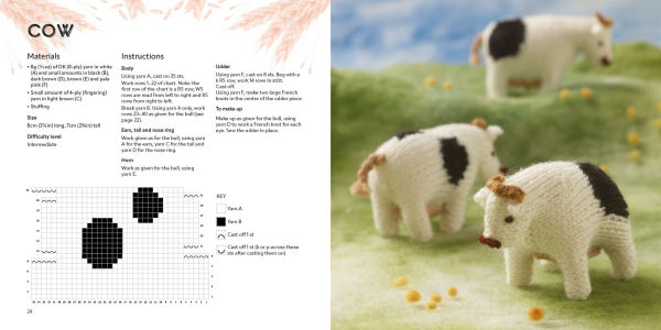 Knit a Mini Farmyard: 20 tiny patterns to knit