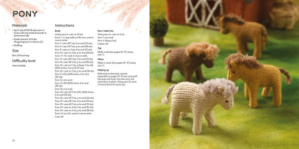 Knit a Mini Farmyard: 20 tiny patterns to knit