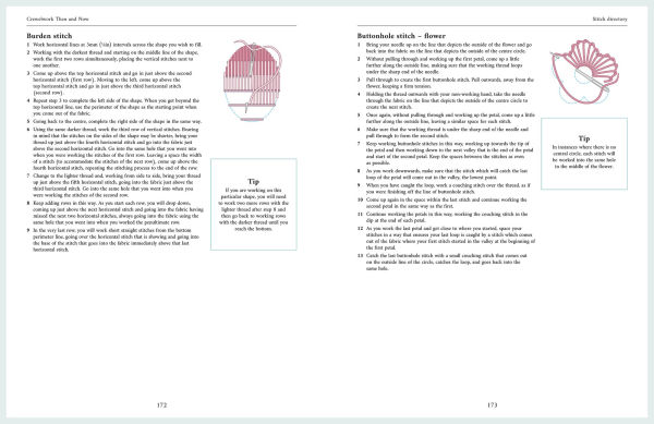 Crewelwork Then and Now: Exploring traditional designs and contemporary stitching