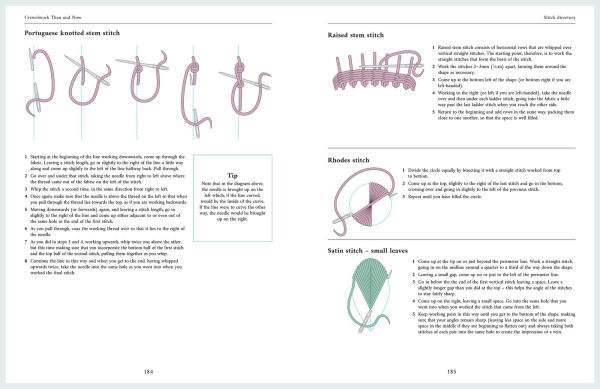Crewelwork Then and Now: Exploring traditional designs and contemporary stitching