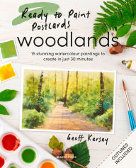 Title: Ready to Paint Postcards: Woodlands: 15 stunning watercolour paintings to create in just 30 minutes, Author: Geoff Kersey