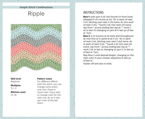 Bella Coco's Crochet Stitch Card Deck: A pocket stitch library in 52 cards