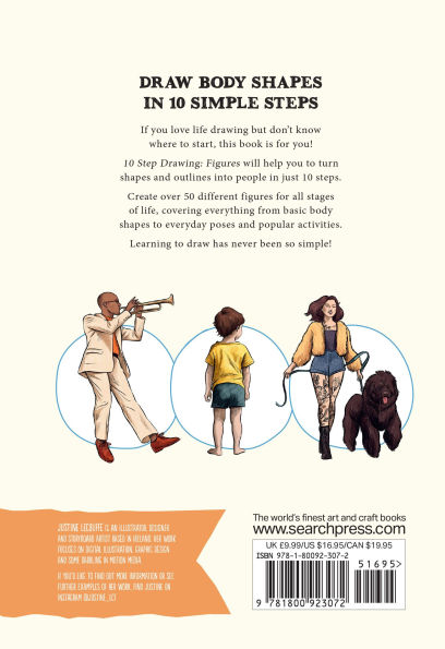 10 Step Drawing: Figures: Draw over 50 poses in 10 easy steps