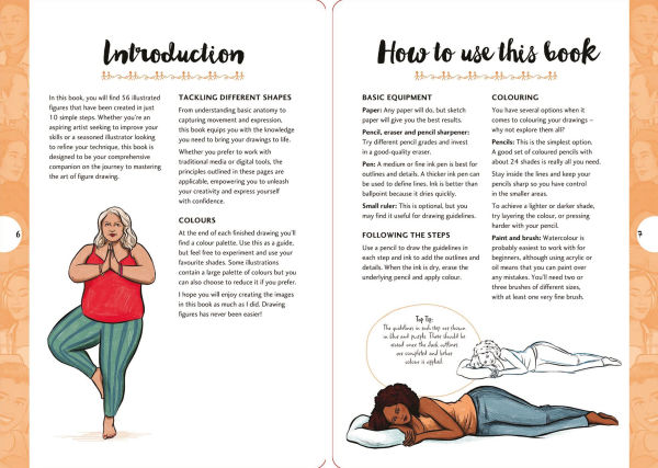 10 Step Drawing: Figures: Draw over 50 poses in 10 easy steps