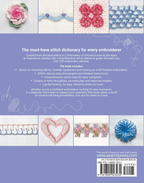 The Complete A-Z of Embroidery Stitches: The definitive guide to 288 stitches