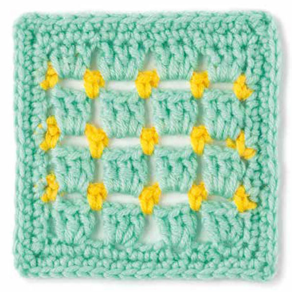 The Granny Square Stitches Card Deck: 50 Mix and Match Designs