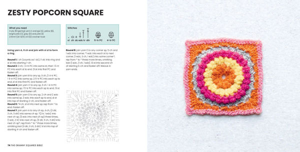 The Granny Squares Bible: 110 Designs to Mix, Match and Crochet