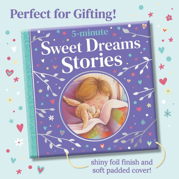 5-minute Sweet Dreams Stories By Various, Hardcover 