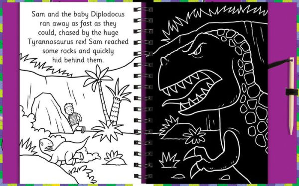 Scratch and Draw Dinosaurs