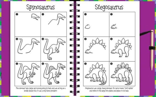 Scratch and Draw Dinosaurs