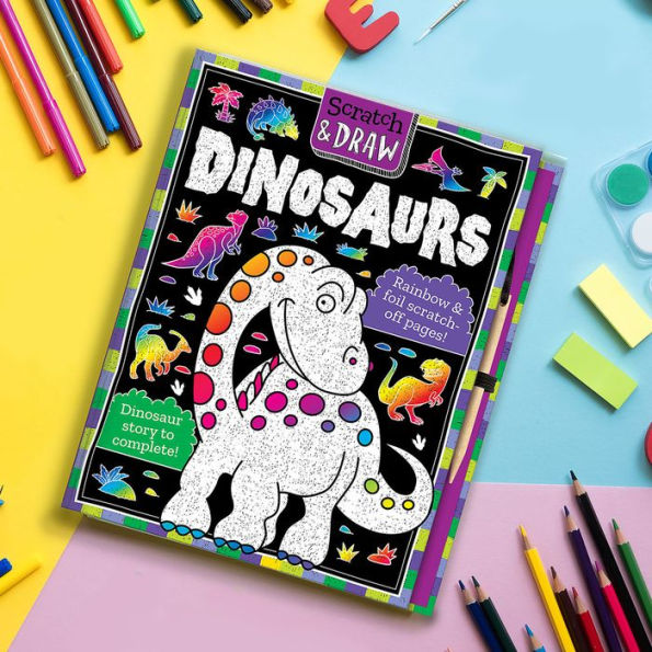 Scratch and Draw Dinosaurs