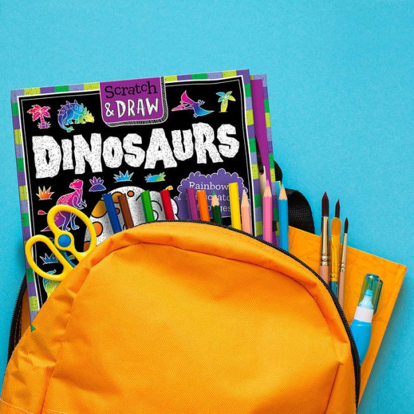 Scratch and Draw Dinosaurs