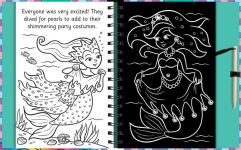 Alternative view 7 of Scratch and Draw Mermaids