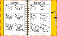 Alternative view 3 of Scratch and Draw Animals