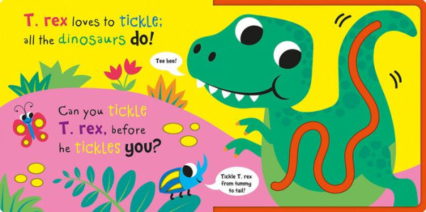 Can You Tickle A T. Rex? - (touch Feel & Tickle!) By Bobbie Brooks