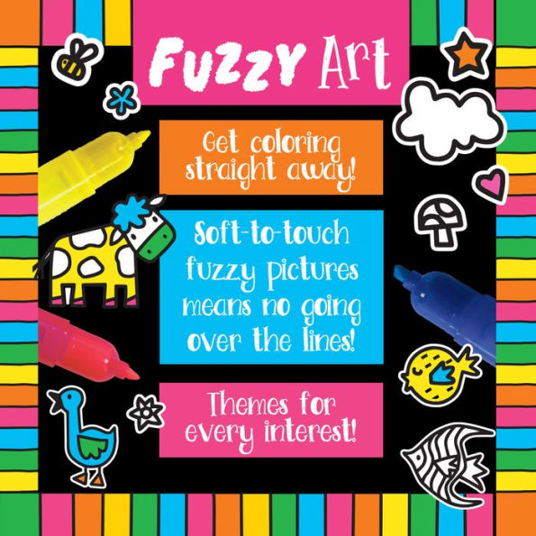 Fuzzy Art Dinosaurs [Book]