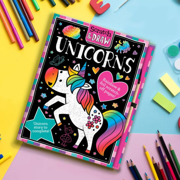 Scratch and Draw Unicorns