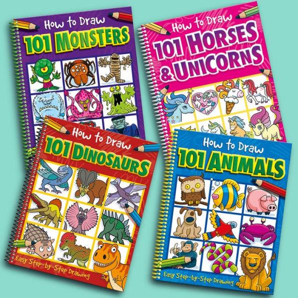 How To Draw 101 Animals