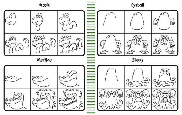 How To Draw 101 Monsters