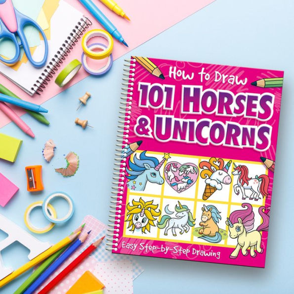 How To Draw 101 Horses and Unicorns
