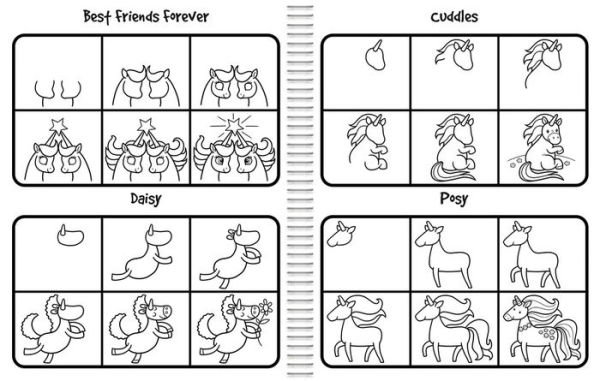 How To Draw 101 Horses and Unicorns