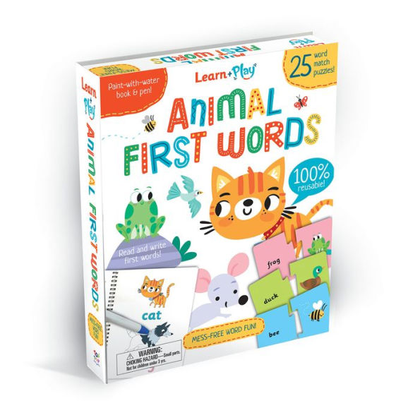 Learn and Play Animal First Words