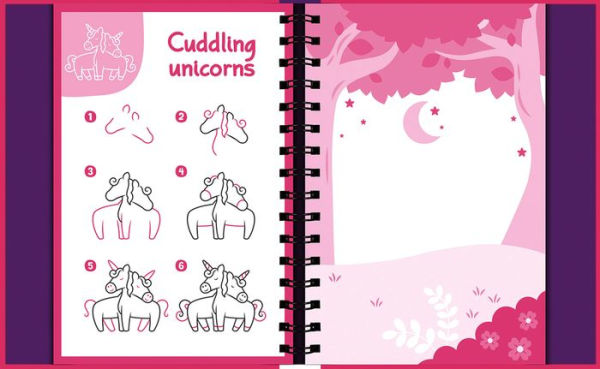 Wipe-Clean How to Draw Unicorns